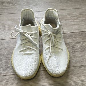 Men’s Size 10 White Yeezys